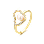 Bague Gourde Perle d'Eau Douce RN1007