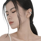 Boucle d'oreille texturée E1028 1 pièce