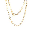 Collier à chaîne allongée dappé N1027
