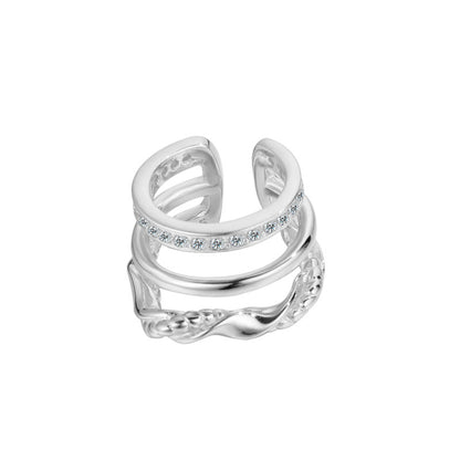 Boucles d'oreilles multi-brins en fil à motifs E1089 1 pièce