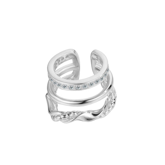 Boucles d'oreilles multi-brins en fil à motifs E1089 1 pièce