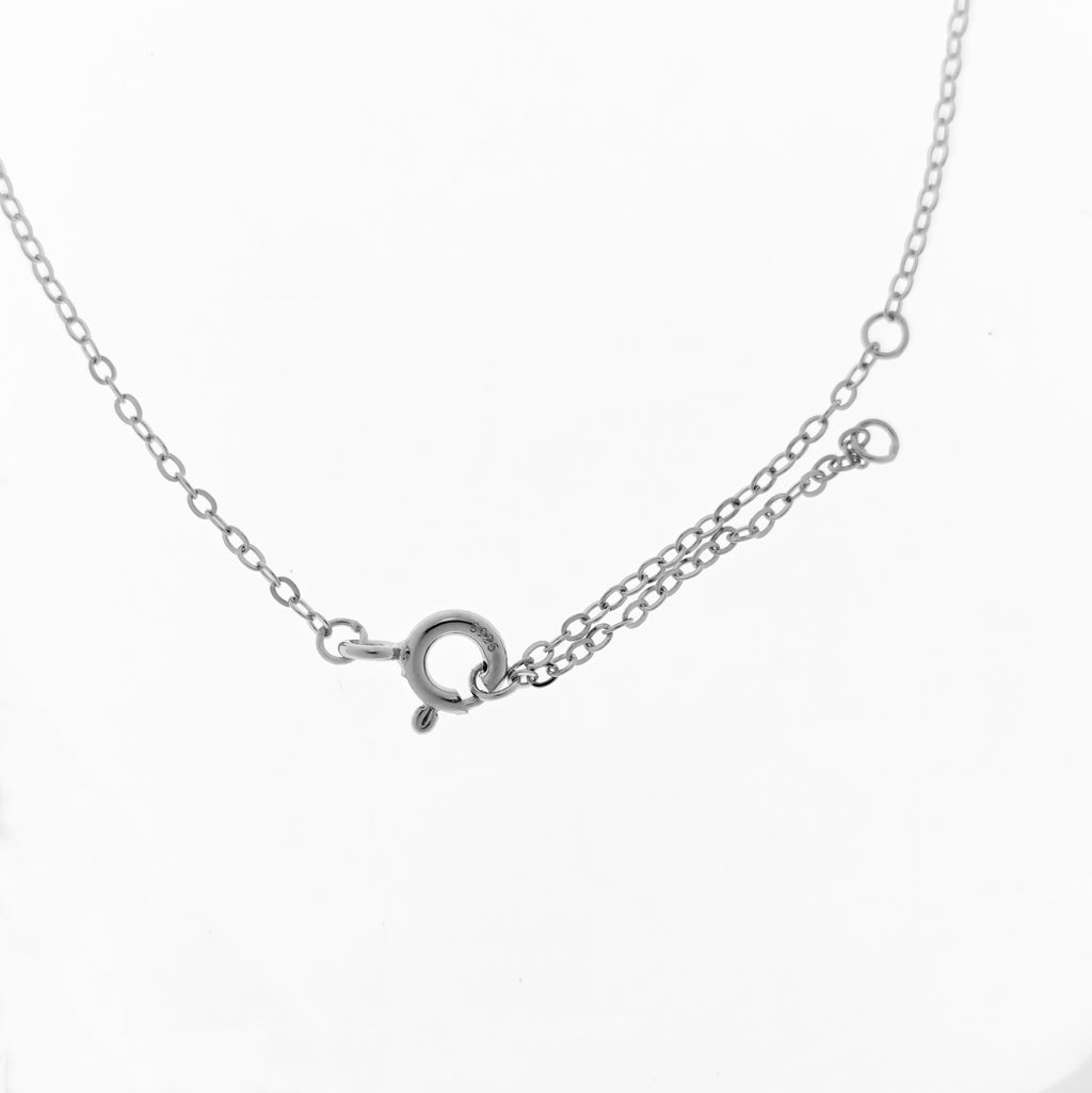 Crown Initials Pendant