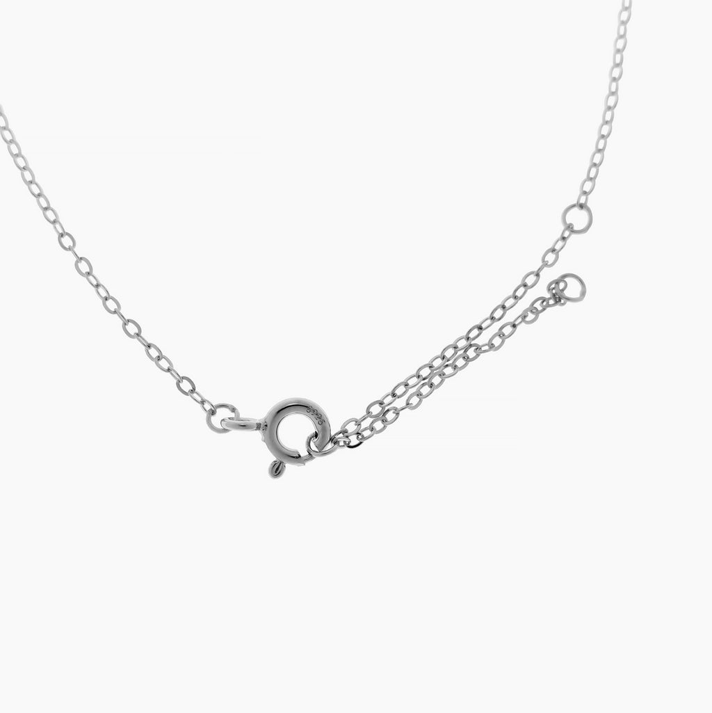 Crown Initials Pendant