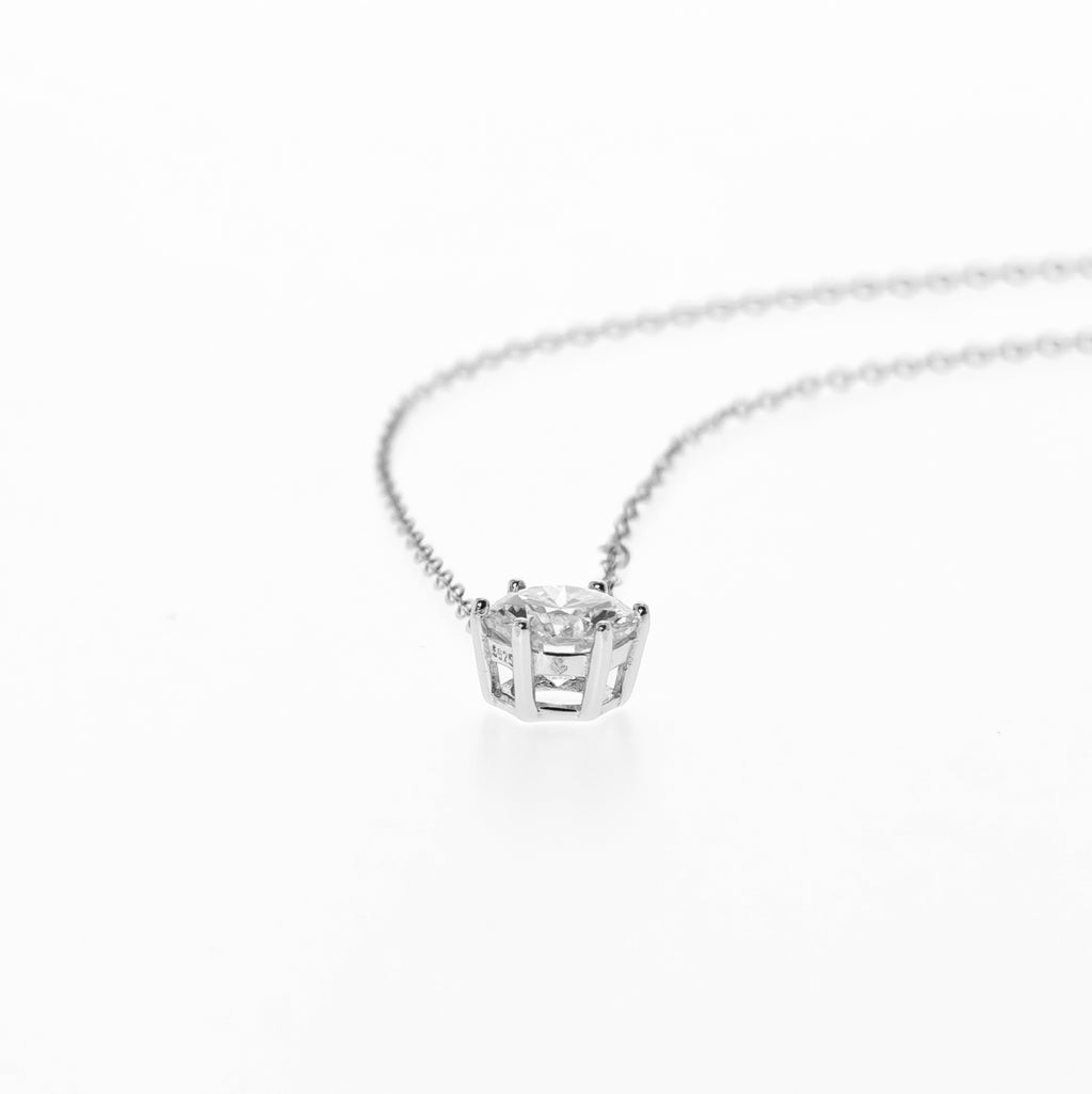 Solitiare Moissanite Pendant