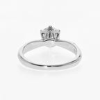 Micro Pave Solitaire Ring