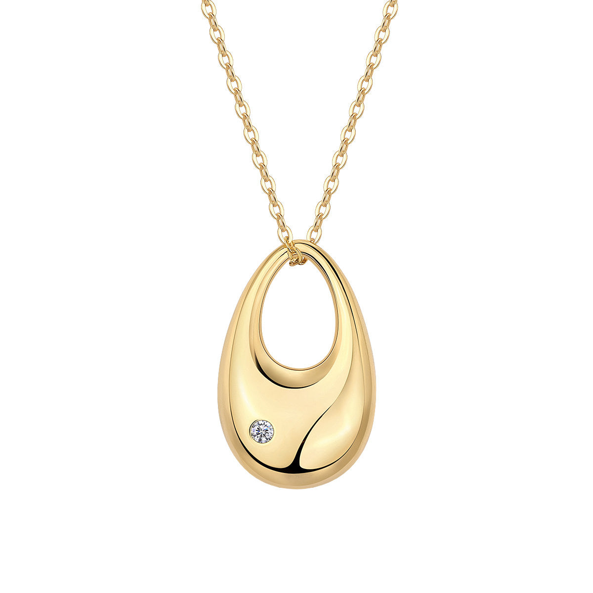 Open Teardrop Pendant