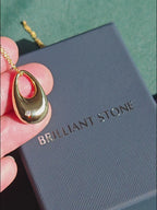 Open Teardrop Pendant