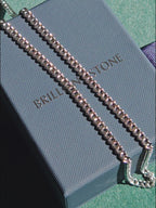 Diamond Cut Link Chain Necklace