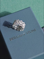 Wavy Edges Starburst Band