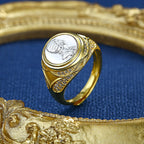Bague réplique de pièce épaisse R1057