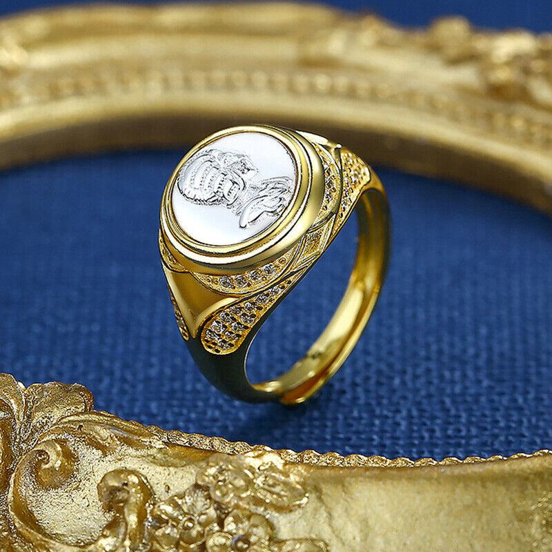 Bague réplique de pièce épaisse R1057