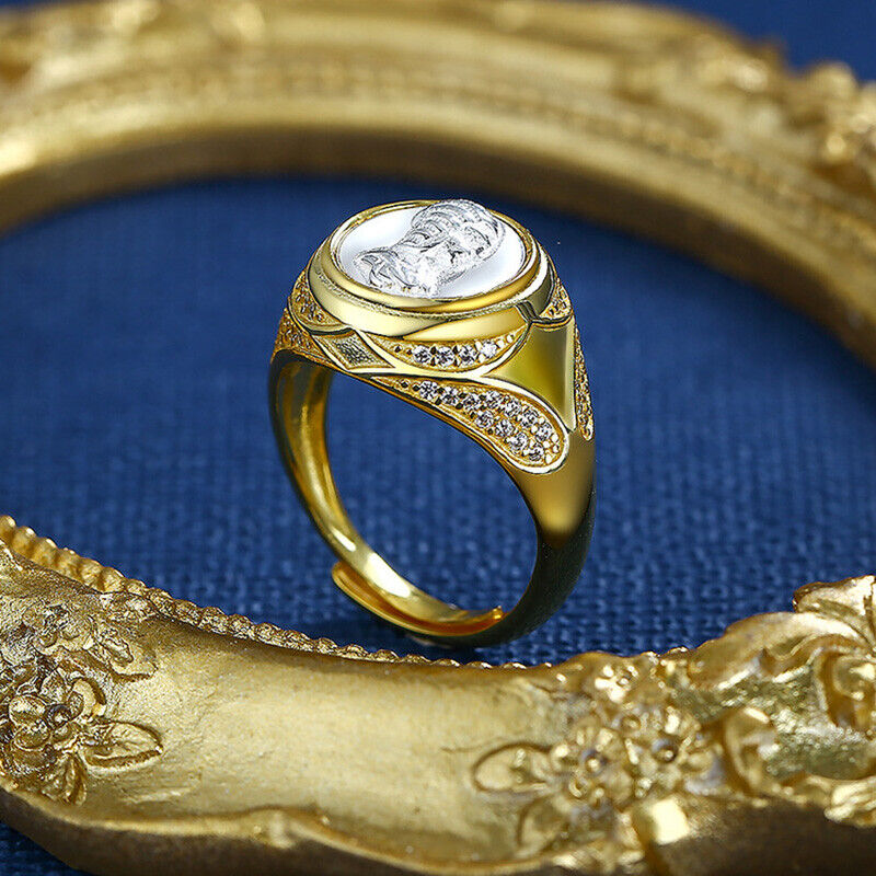 Bague réplique de pièce épaisse R1057