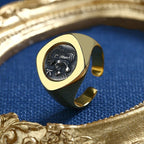 Bague Losange Pièce Lion et Sanglier R1044