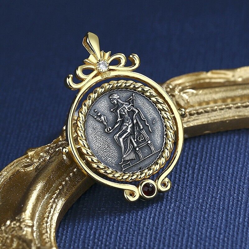 Sabina Flip Pendentif pièce romaine N1015