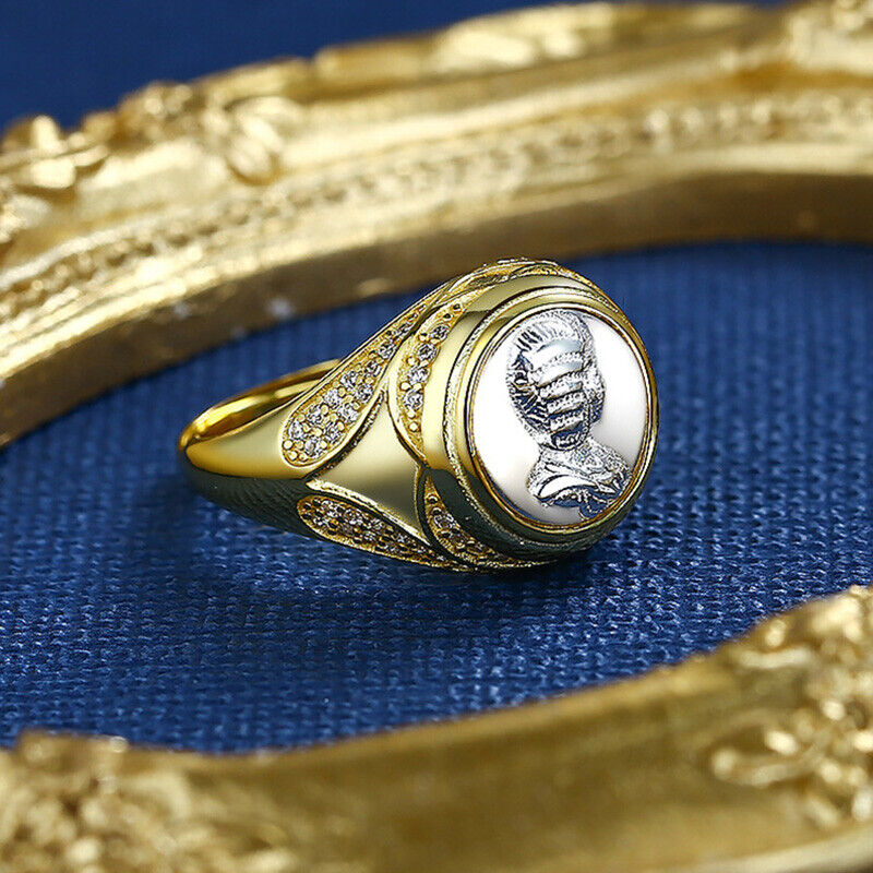 Bague réplique de pièce épaisse R1057