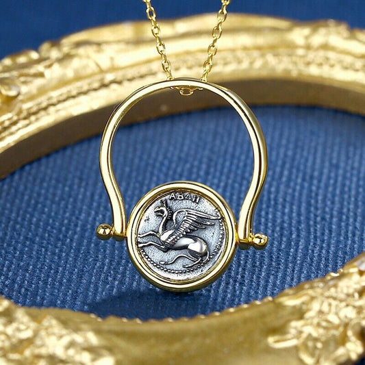 Gryphon Dolphin Réplique de pièce de monnaie grecque R1021