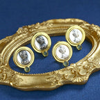 Boucles d'oreilles réplique de pièces de monnaie romaines E1053