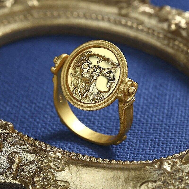 Bague à monnaie romaine retournée R1012