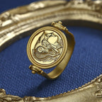 Bague à monnaie romaine retournée R1012