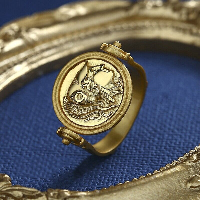Bague à monnaie romaine retournée R1012