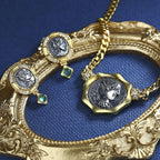 Collier réplique de pièce de monnaie romaine Diana N1017