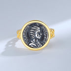 Anneau de pièce de monnaie de l'empereur romain R1014