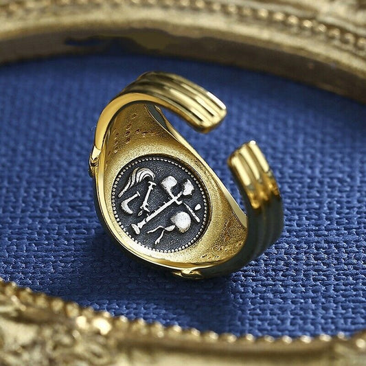 Bague en filigrane Jules César R1008