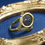 Bague pièce de monnaie grecque Halo Crispina R1010