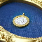 Pendentif réplique de pièce de monnaie romaine antique N1037