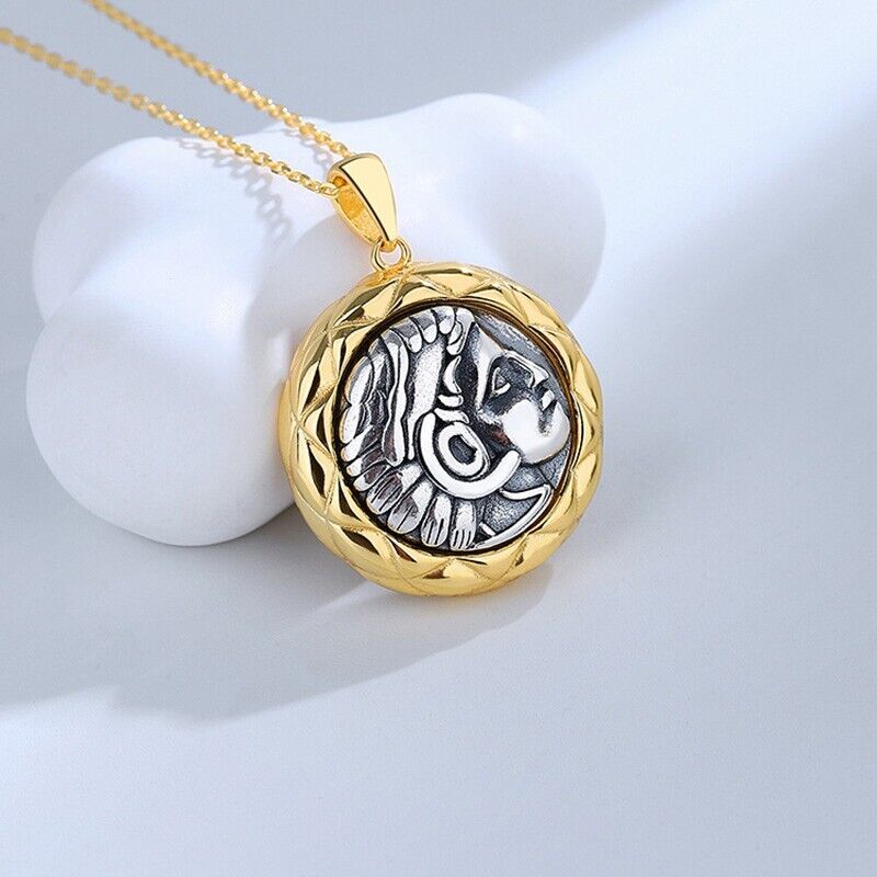 Pendentif pièce de divinité grecque N1034