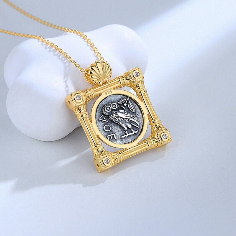 Pendentif pièce de monnaie grecque Artemis N1003