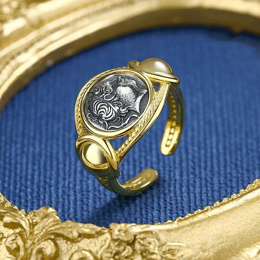 Anneau de pièce de monnaie grec Demetrius I R1027