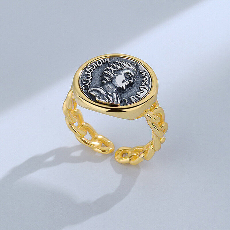 Anneau de pièce de monnaie de l'empereur romain R1014