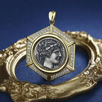 Pendentif divinité romaine Apollo N1035