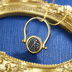 Griffin et Hercules Coin Ring R1026