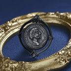Pendentif pièce de monnaie romaine Marc Aurèle N1023
