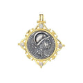 Pendentif pièce de monnaie grecque Mars N1028