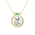 Collier de pièces de monnaie grecques Athéna N1033