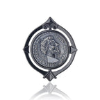 Pendentif pièce de monnaie romaine Marc Aurèle N1023