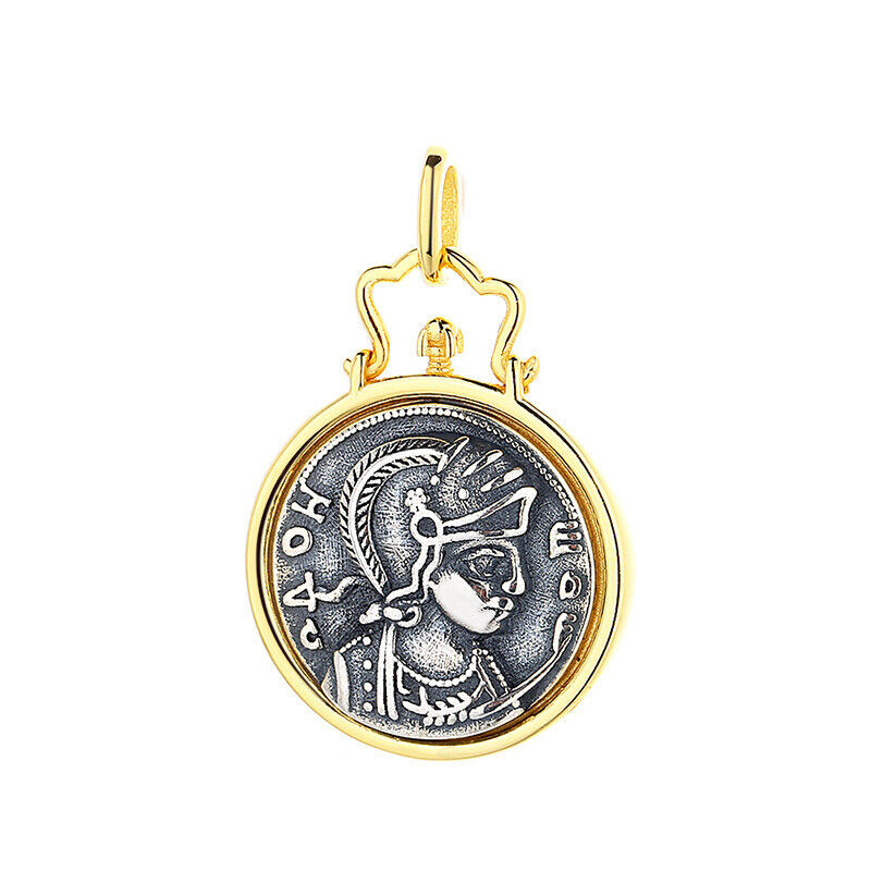 Pendentif réplique de pièce de monnaie romaine N1016