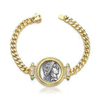 Bracelet chaîne Jules César D1002