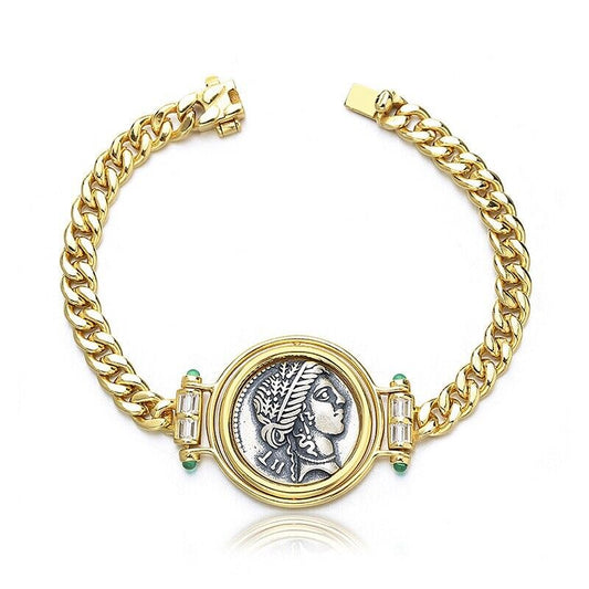 Bracelet chaîne Jules César D1002