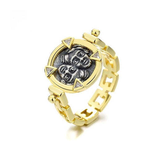 Anneau rotatif Gemini Flip Coin R1068