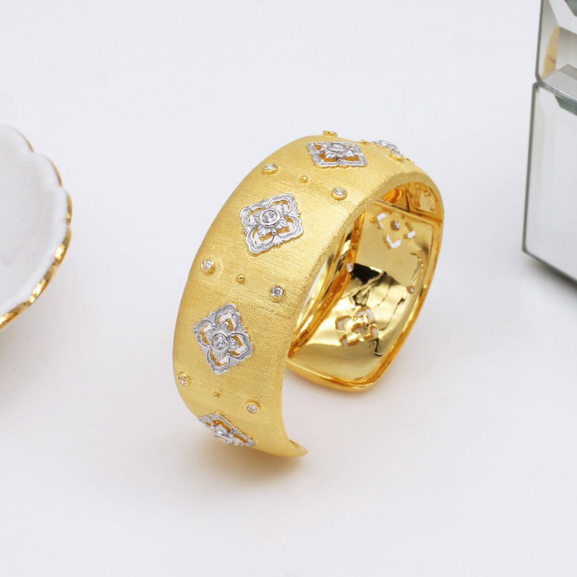 Bracelet large floral celtique 5462