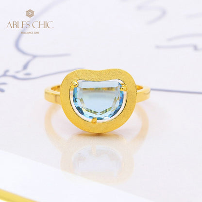 Bague Zircon Pomme Brossée 5190