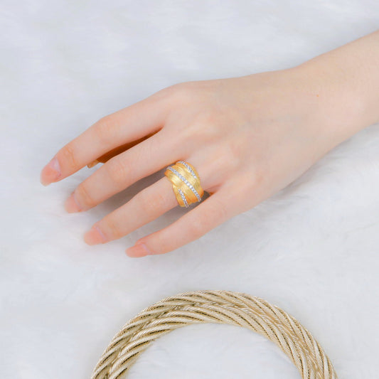 Bague Infini Brossé 5302