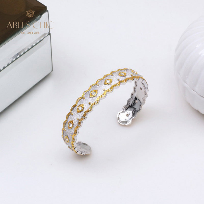 Bracelet Fretworks en Tissu Soyeux 5433