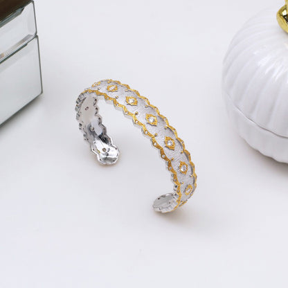 Bracelet Fretworks en Tissu Soyeux 5433