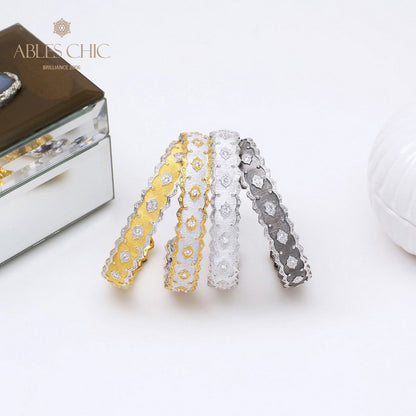 Bracelet Fretworks en Tissu Soyeux 5433