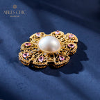 Mabe Pearl Classic Fretwork Pendentif 6006